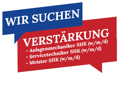 Werbebanner zur Rekrutierung von Technikern.
